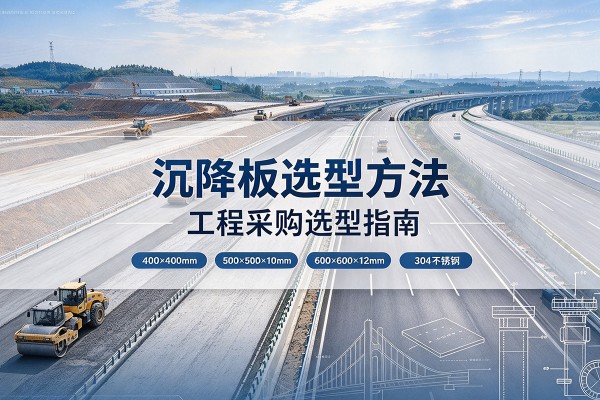 下陆沉降板选择方法