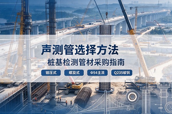 下陆声测管选型标准
